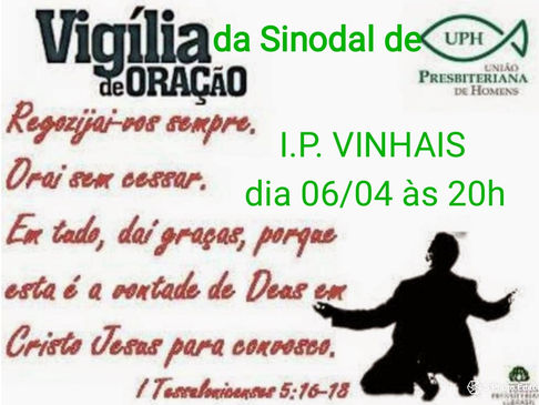 VIGÍLIA DE ORAÇÃO