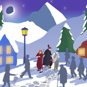 Snowy Village