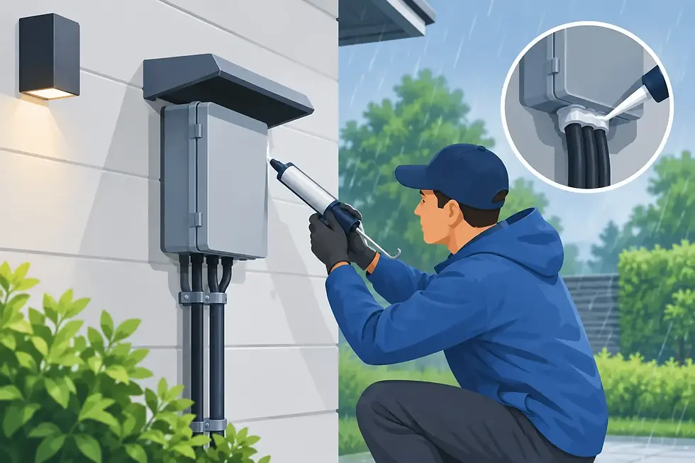 How to Waterproof Outdoor Installations Right