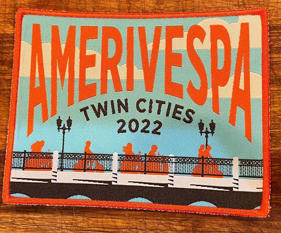 Amerivespa 2022 Twin Cities Patch vcoa