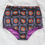 Thumbnail: High & Wasted bikini bottoms in Lola flat lay image, front view