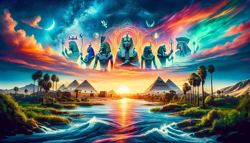 Legends of the Nile: An Egyptian Mythology Guide to the Divine