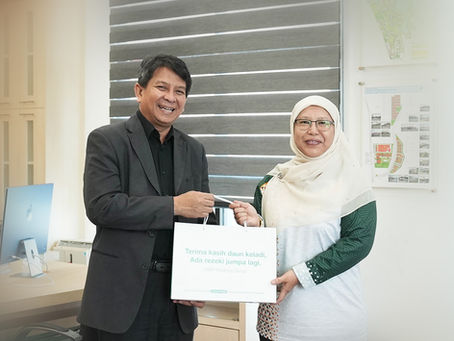 KUNJUNGAN HORMAT GCEO UMPSA HOLDINGS KE PEJABAT NAIB CANSELOR UMPSA