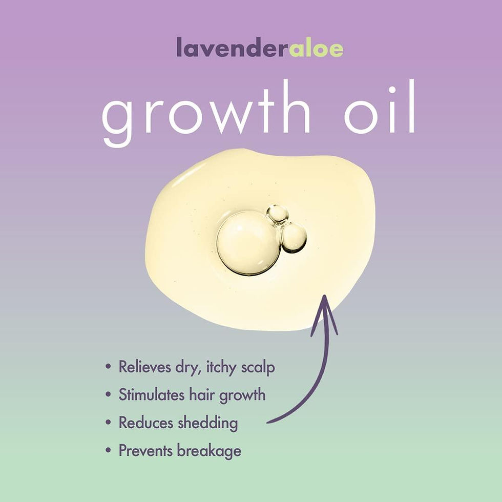 Thumbnail: Eden Body Works Lavender Aloe Growth Oil 4Oz