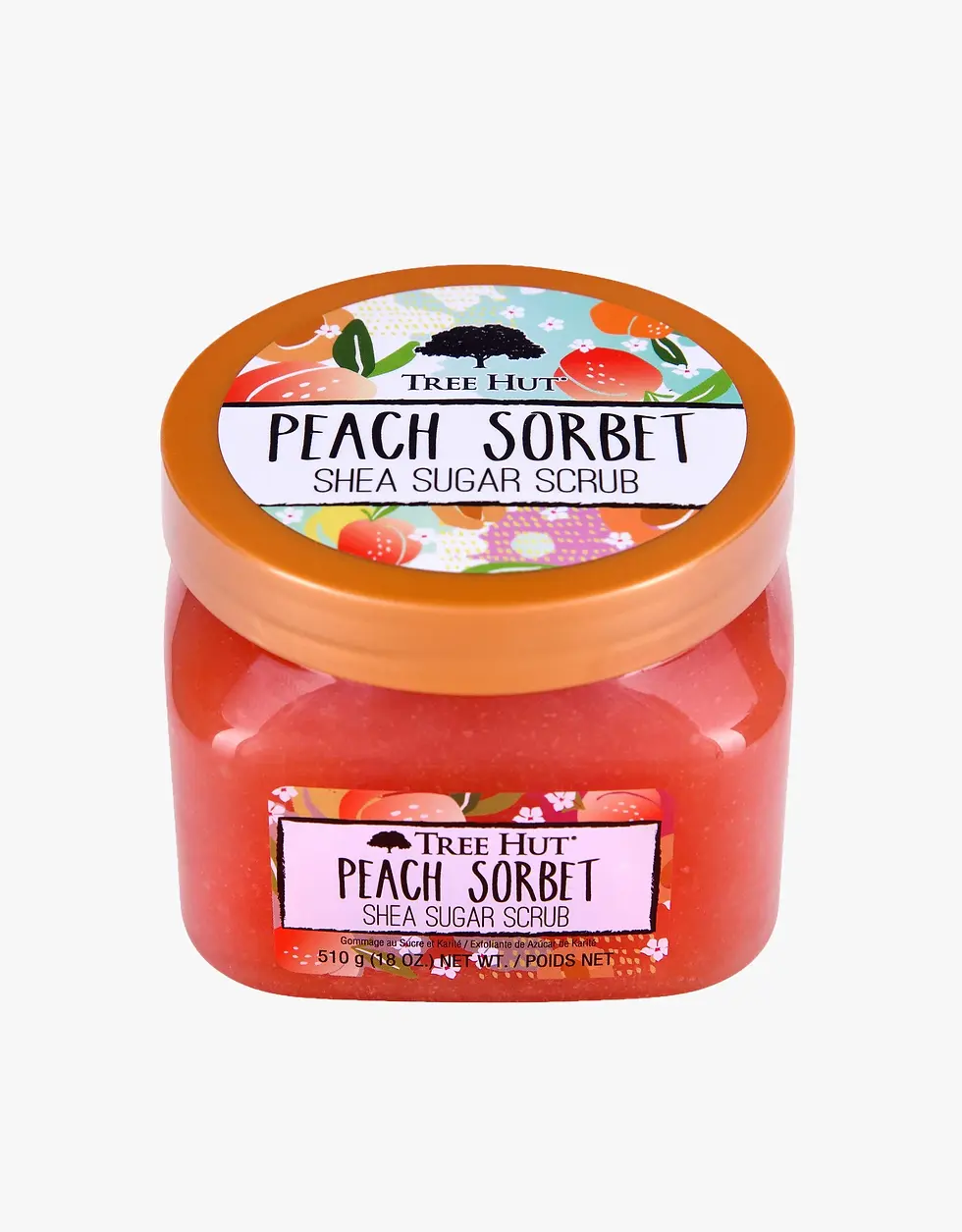 Thumbnail: Tree Hut Peach Sorbet Shea Sugar Scrub 18oz
