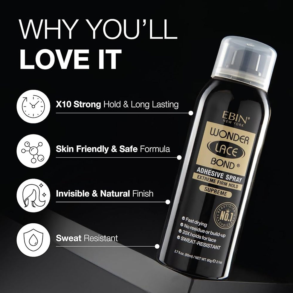 Thumbnail: Ebin New York Wonder Lace Bond Wig Adhesive Spray- Supreme 420Ml