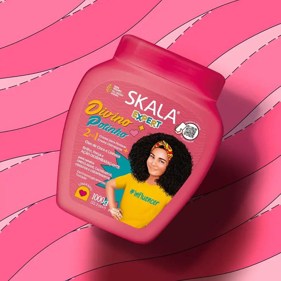 Thumbnail: Skala Hair Treatment Cream- Divino Potinho 1000G