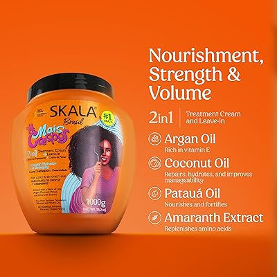Thumbnail: Skala Hair Treatment Cream Mais Crespos 1000g