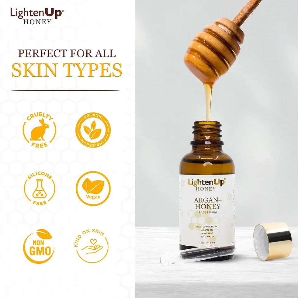 Thumbnail: LightenUp Honey Argan + Honey Lightening Face Serum 30ml