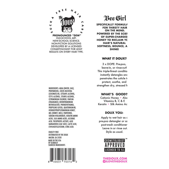 Thumbnail: The Doux Beegirl Super Sonic Honey Condish 8oz