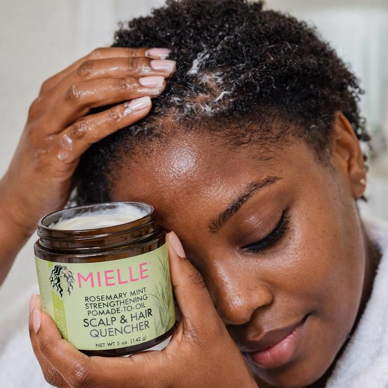 Thumbnail: Mielle Organics Rosemary Mint Pomade-to-Oil Scalp & Hair Quencher 5oz