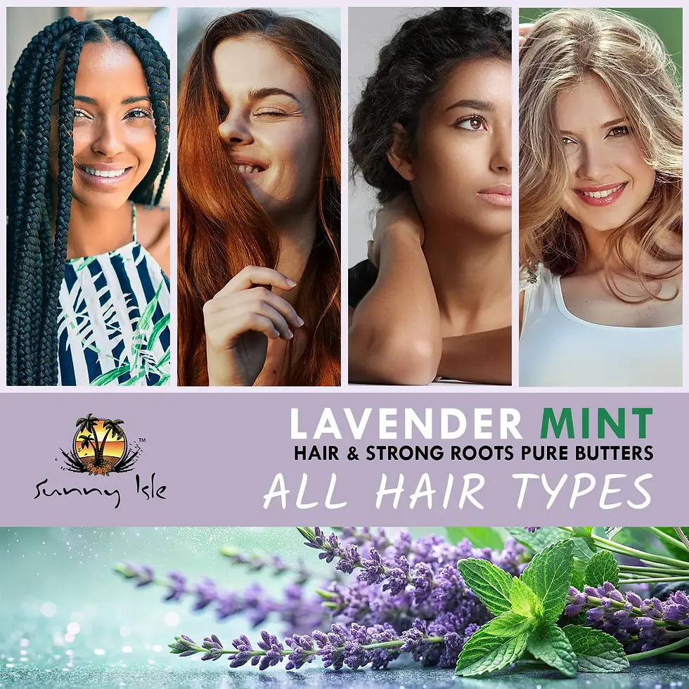 Thumbnail: Sunny Isle Lavender Mint Hair and Strong Roots Butter 2oz