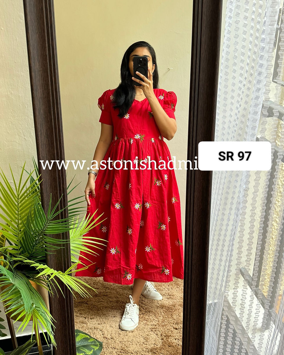 Thumbnail: Embroidery work one piece 