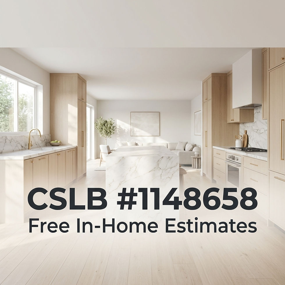 Modern open concept kitchen with large island and bright natural light