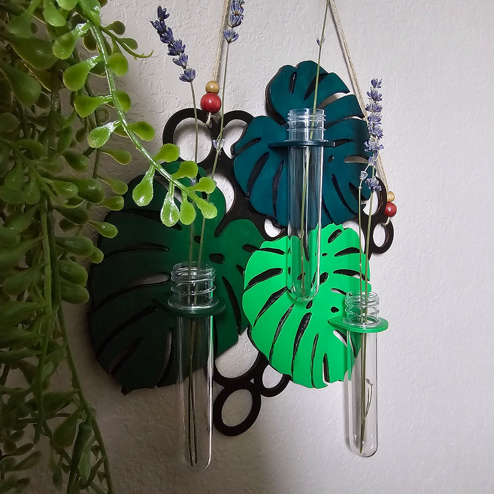 Monsterra leaf propagation station.