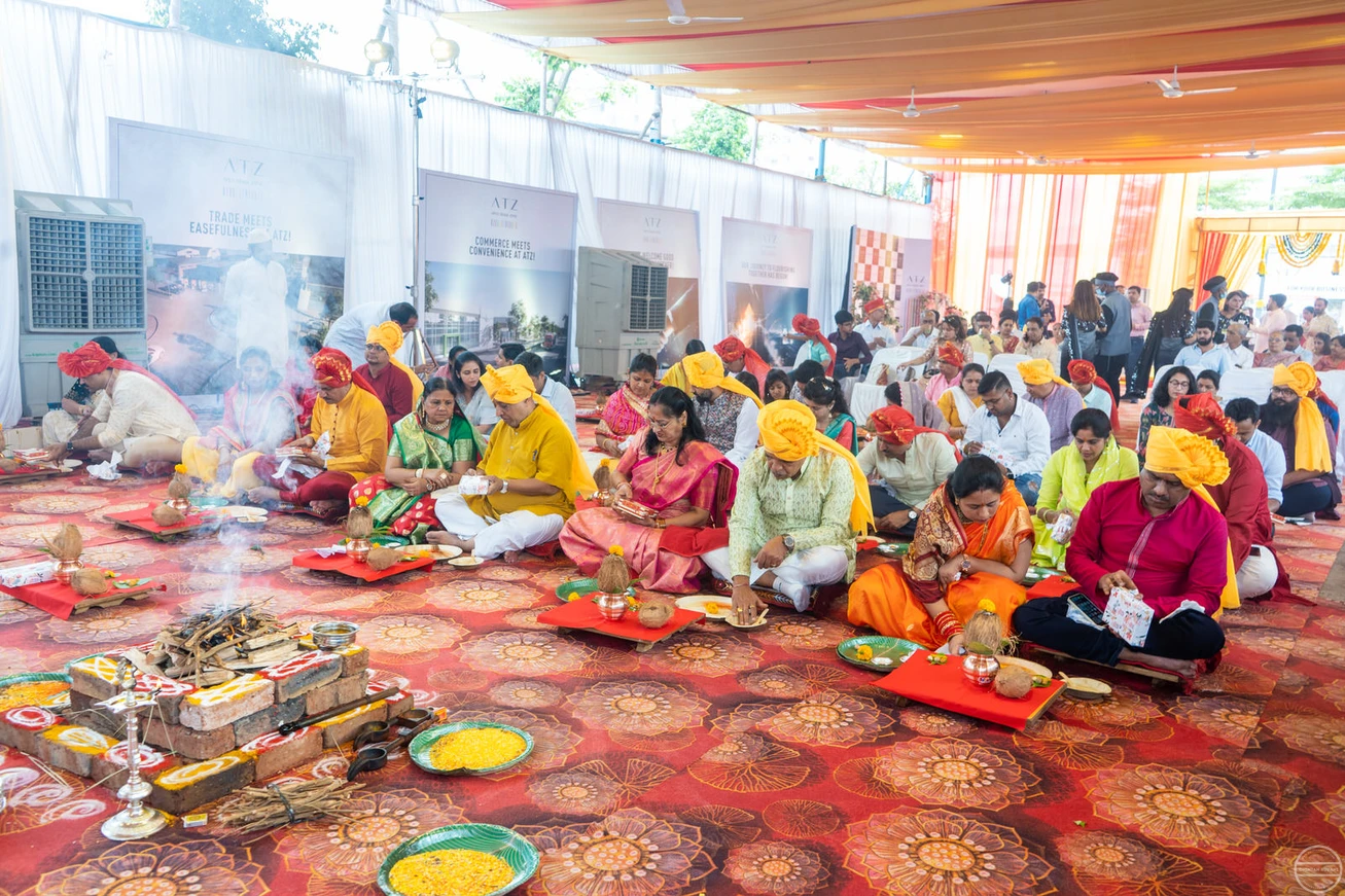 Ranawat ATZ Bhoomi Poojan corporate event photography — photograph 8