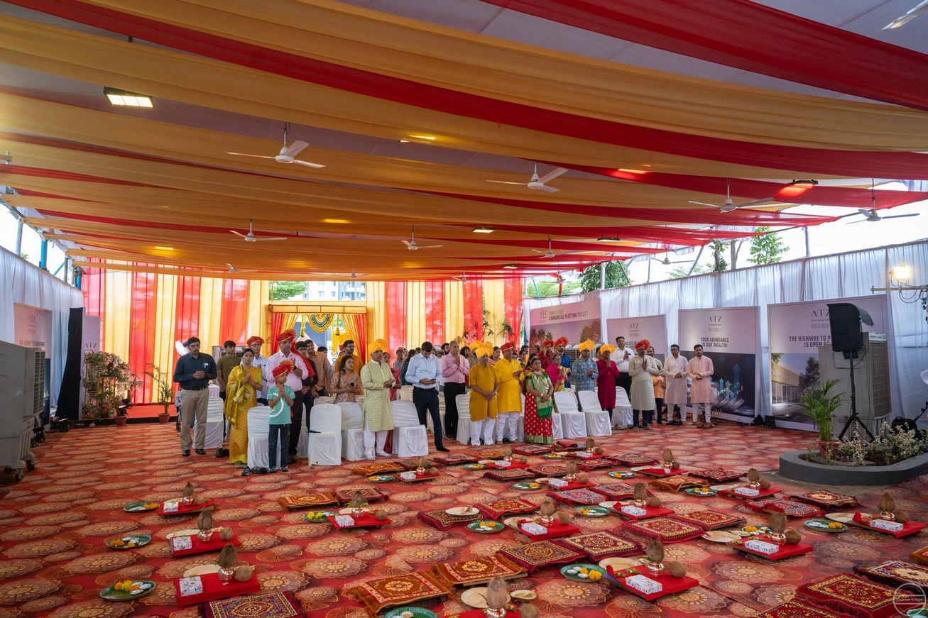 Ranawat ATZ Bhoomi Poojan corporate event photography — photograph 7