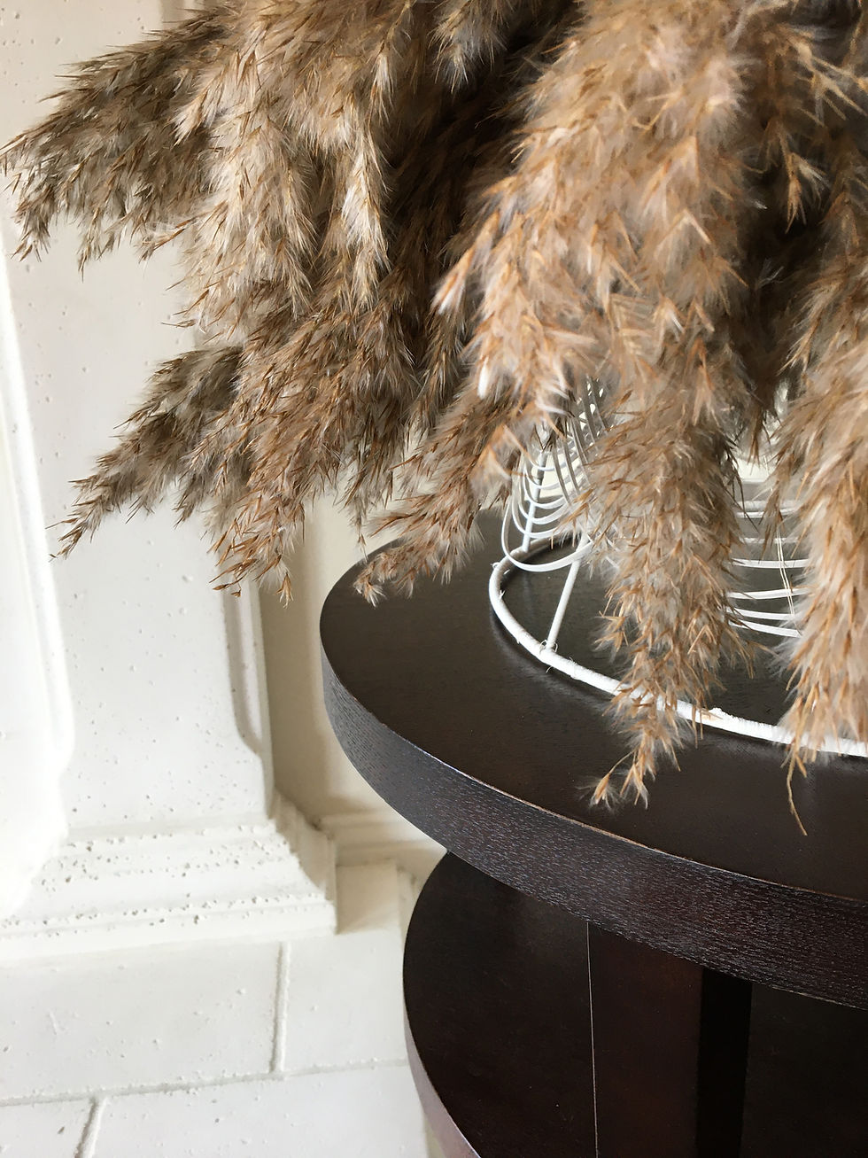 Thumbnail: 4.75ft Brown Pampas Christmas Tree