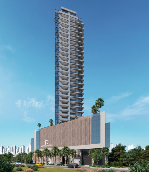 Imagem renderizada do empreendimento S7 Tower Center