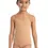 Thumbnail: Camisole Leotard with Adjustable Straps Child Light Suntan Front View