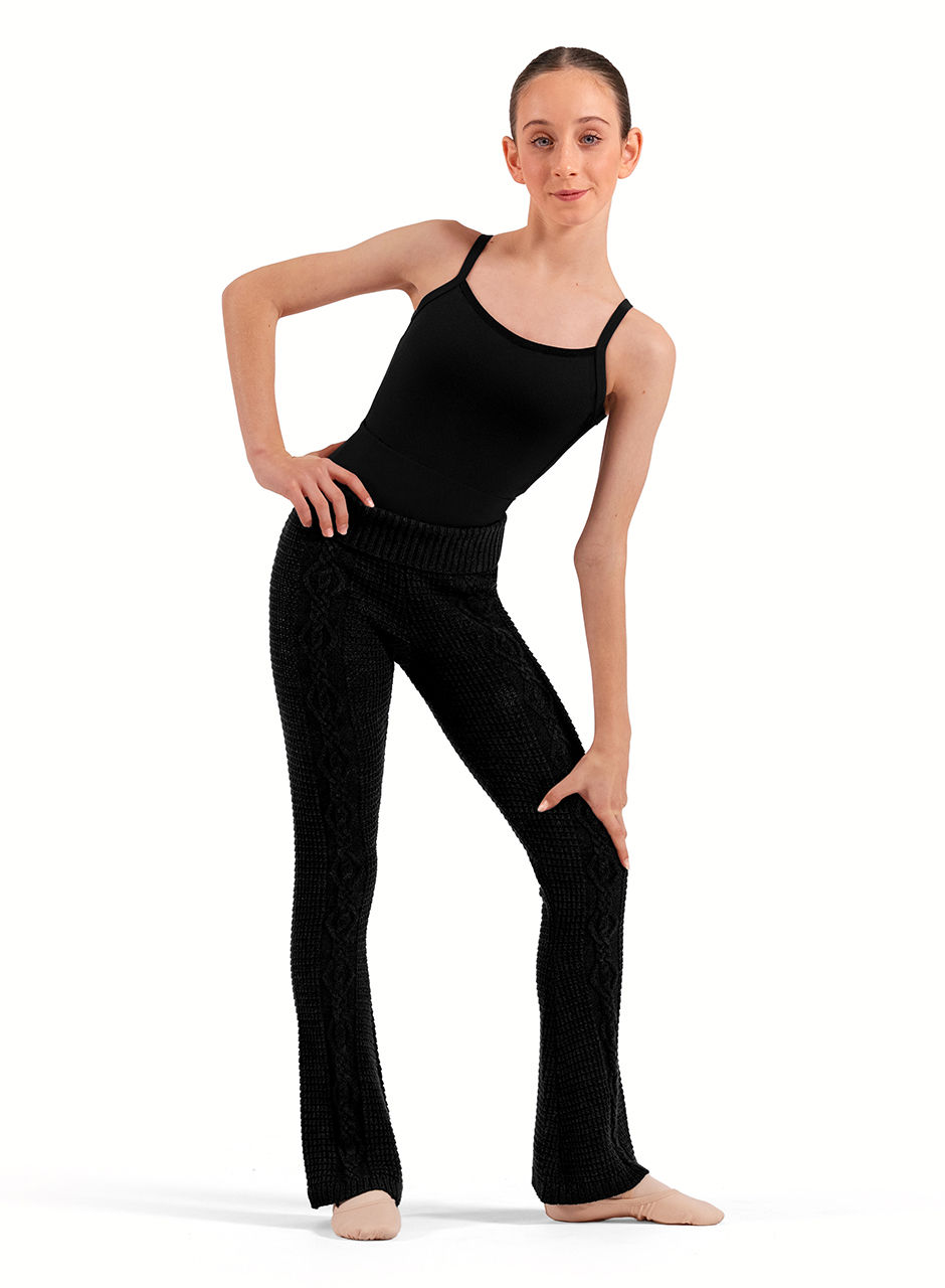 Knit Flare Pants