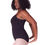 Thumbnail: Camisole Leotard with BraTek Black Side View