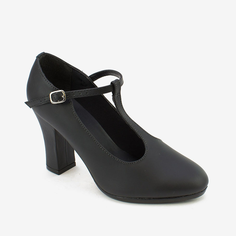 Thumbnail: Caroline T Strap Shoe 3 Inch Heel