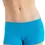 Thumbnail: Boy Cut Low Rise Short Turquoise Front View