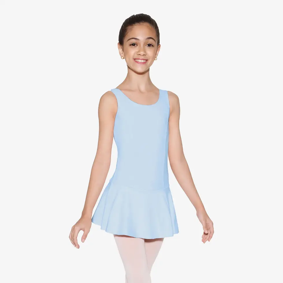 Thumbnail: Keilia Leotard Light Blue Front View