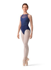 Thumbnail: Striped Halter Leotard