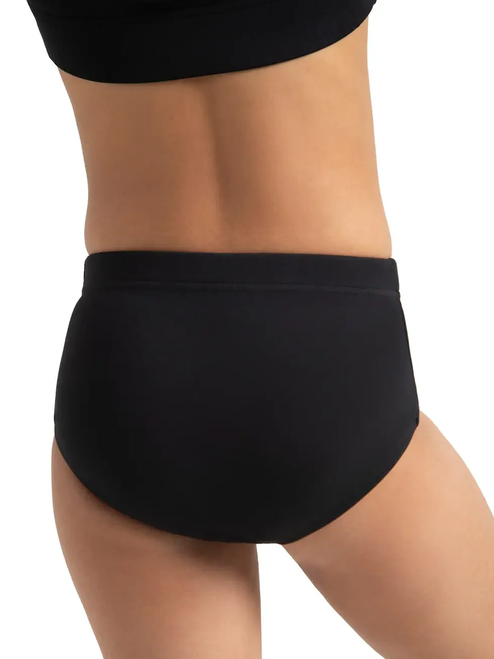 Thumbnail: Child Brief Black Side View