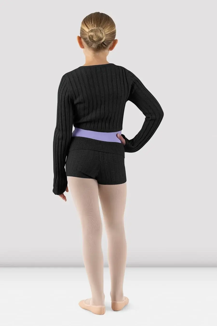 Thumbnail: Girls Twist Front Crop Sweater