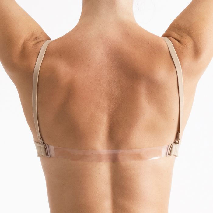 Thumbnail: Clear Back Bra with Padding