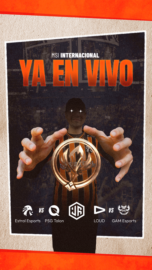 Historia para redes sociales ya en vivo LLA