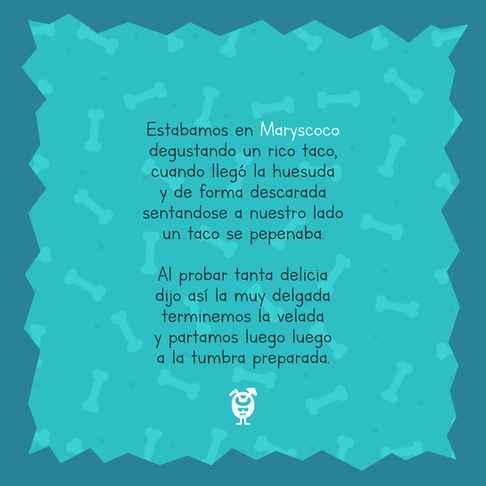 Dinámica de calavera para redes sociales