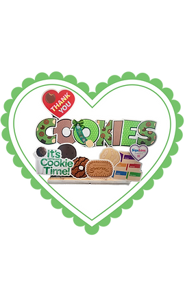 Girl Scout Cookie Sign | Sign Love