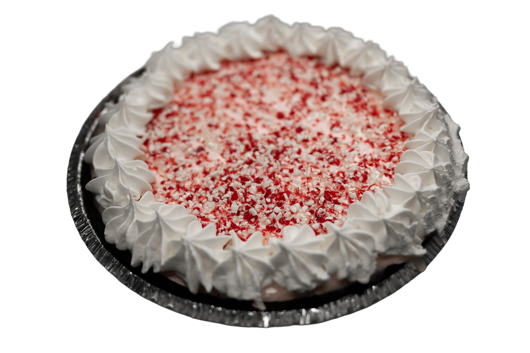 White Chocolate Peppermint Ice Cream Pie