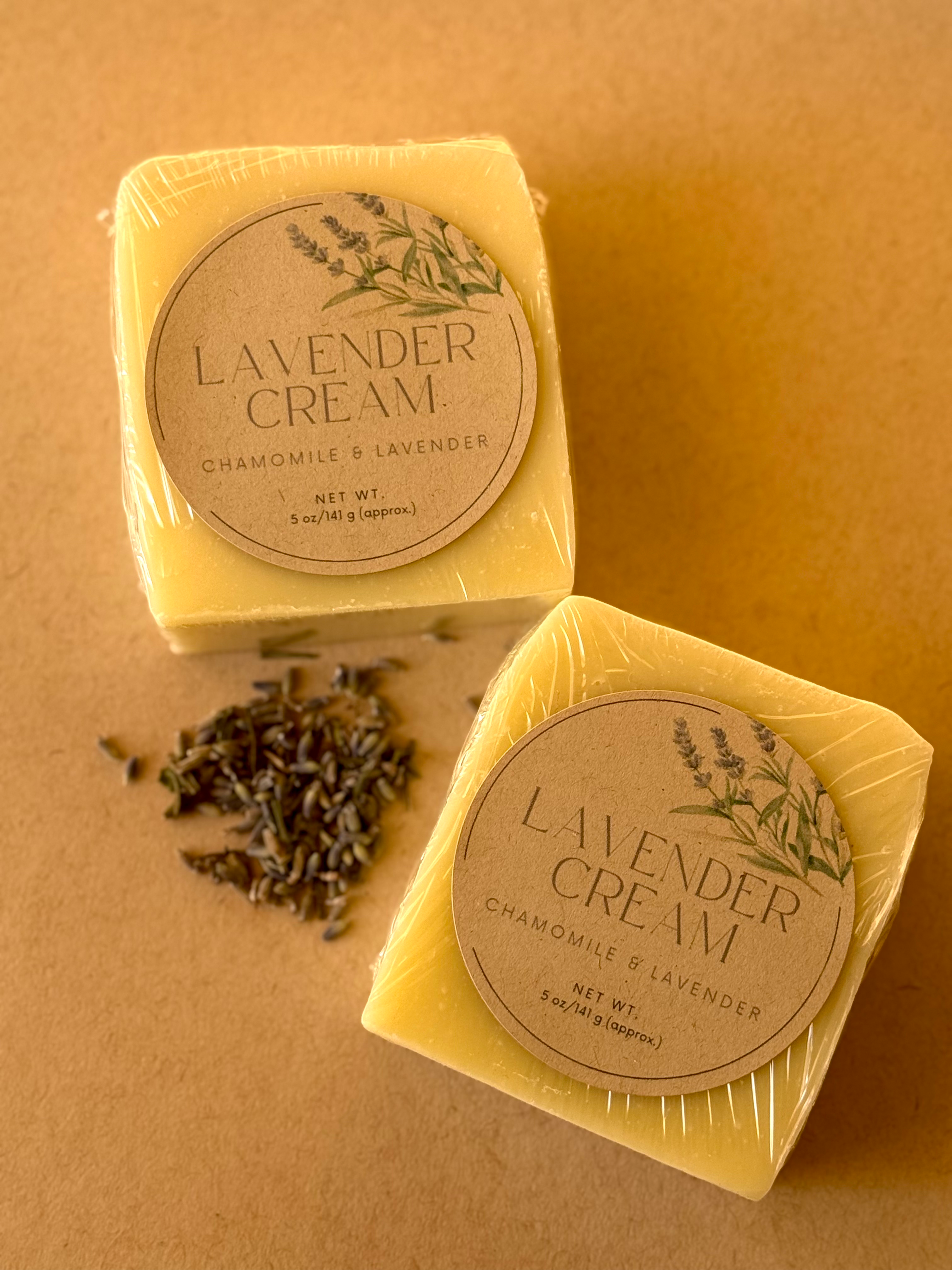 Lavender Cream Soap Bar
