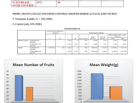 Trial Results - Roma Tomatoes