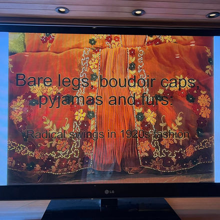 Festival: Bare Legs, Boudoir Caps, Pyjamas and Furs 