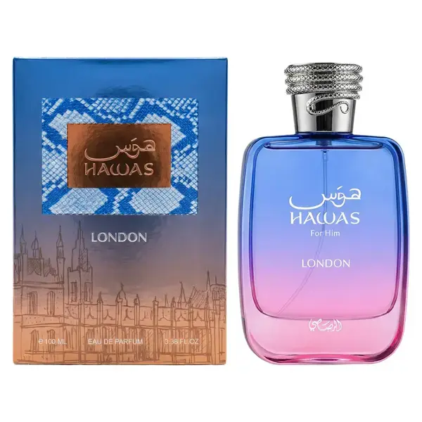 Hawas London For Him Eau De Parfum 100ml For Men By Rasasi