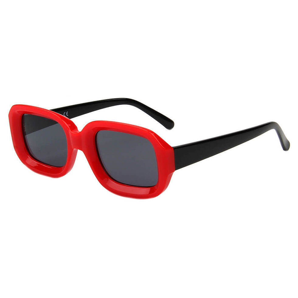 Thumbnail: ERII | Women Retro Vintage Square Sunglasses