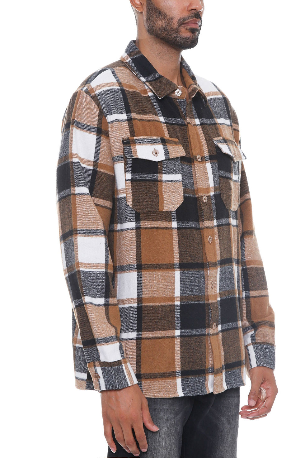 Thumbnail: Colton Soft Flannel Shacket