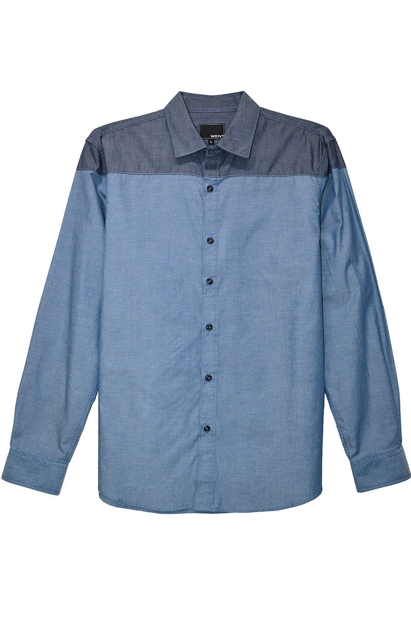 Thumbnail: Milo Two Tone Long Sleeve Shirt