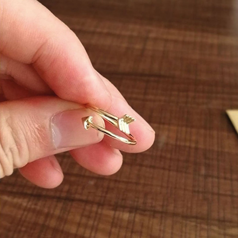 Thumbnail: Delicate Arrow Ring