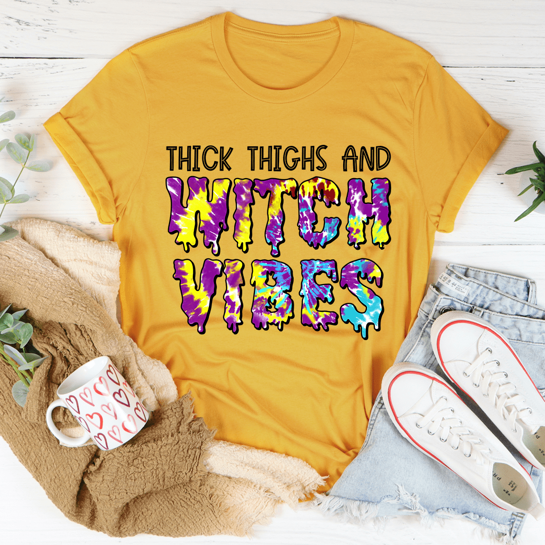 Thick Thighs And Witch Vibes Tee