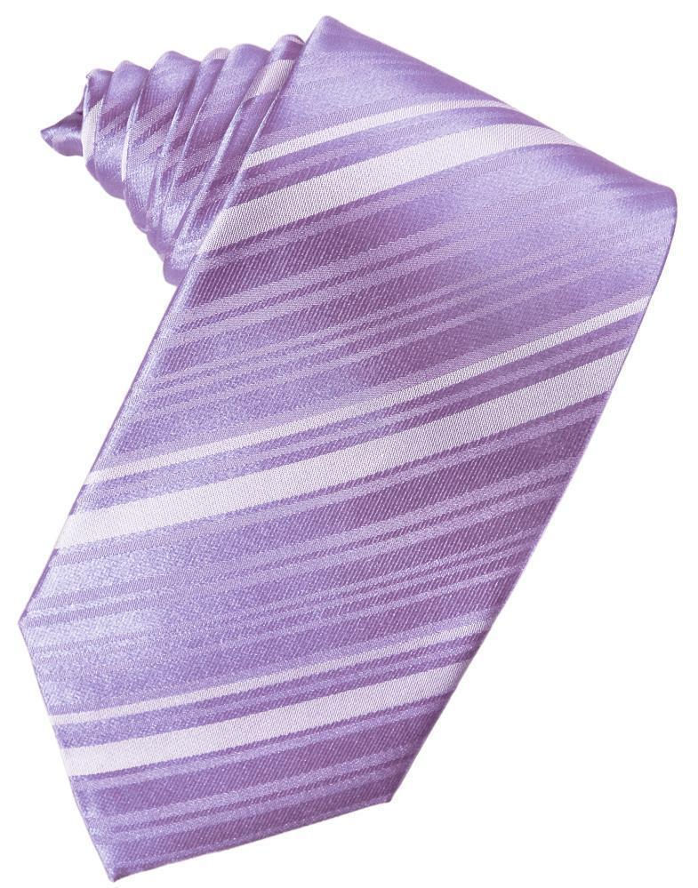 Thumbnail: Striped Satin Necktie Self Tie