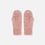 Thumbnail: Mid-Season Knit Mittens Dusty Pink