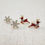 Thumbnail: Reindeer And Snowflake Stud Earring Set Of 2 – Holiday Sparkle