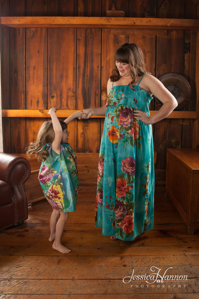 Thumbnail: Mommy Baby Matching Maxi Dresses